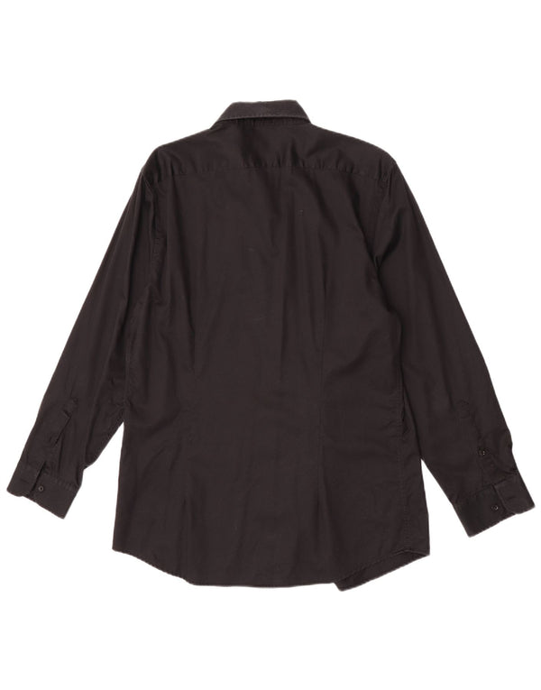 Koszula damska Reiss Slim Fit XL, czarna, bawełniana