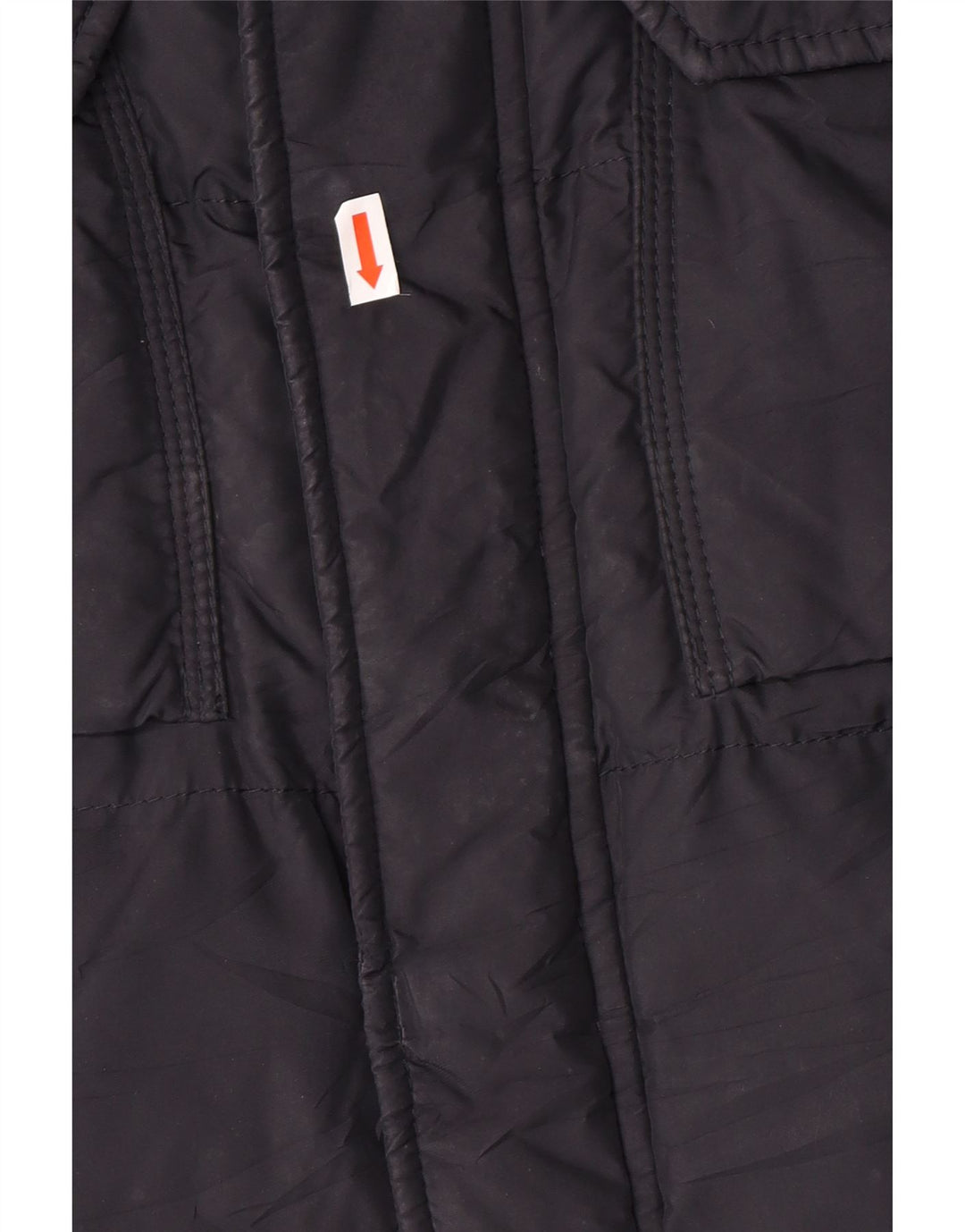 Męska ocieplana kurtka z kapturem FAY UK 40, duża, granatowa, z poliestru