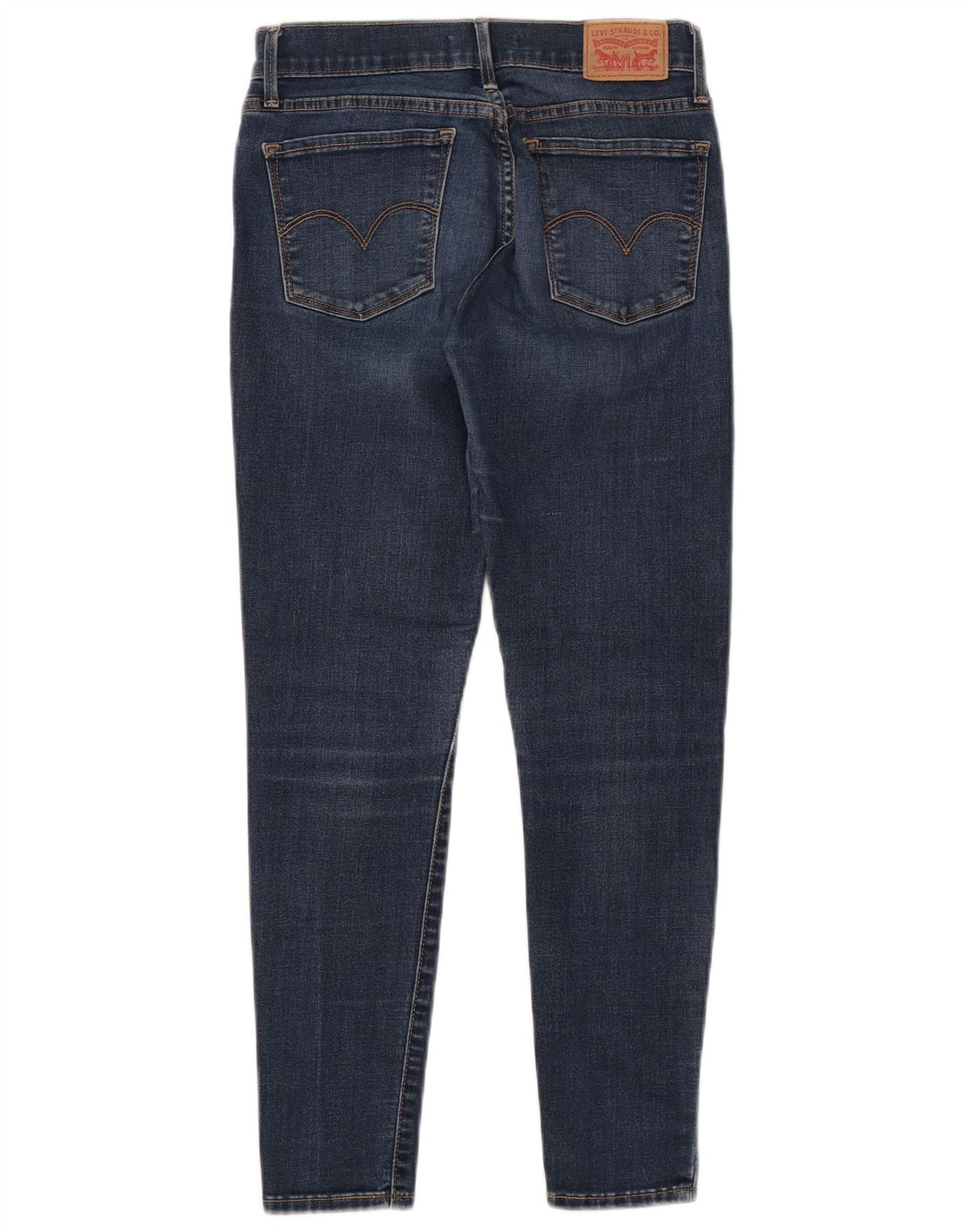 Damskie jeansy LEVI'S 710 Super Skinny W27 L25 Granatowa bawełna