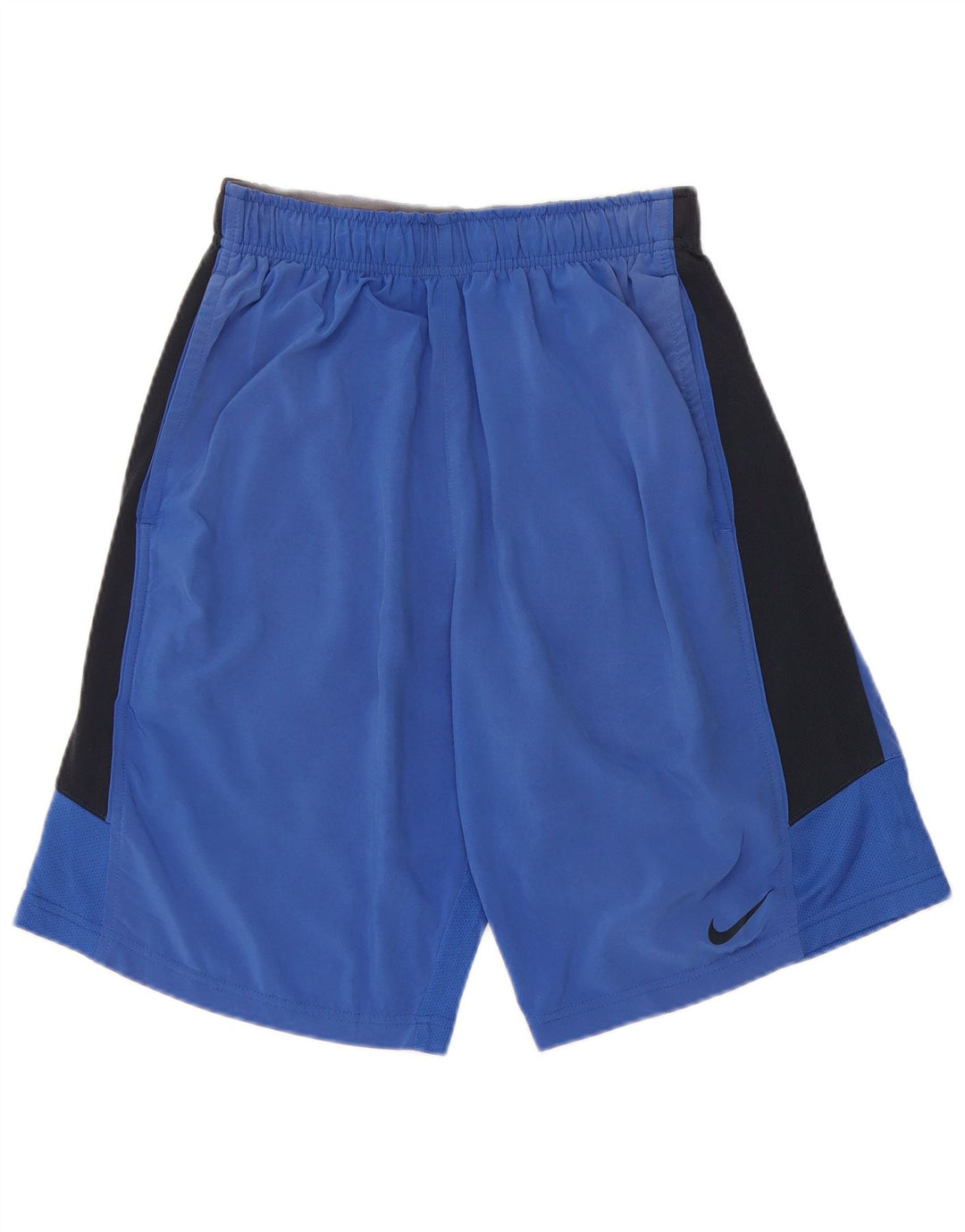 Męskie spodenki sportowe Nike Dri Fit, mały niebieski, poliester z blokami kolorów