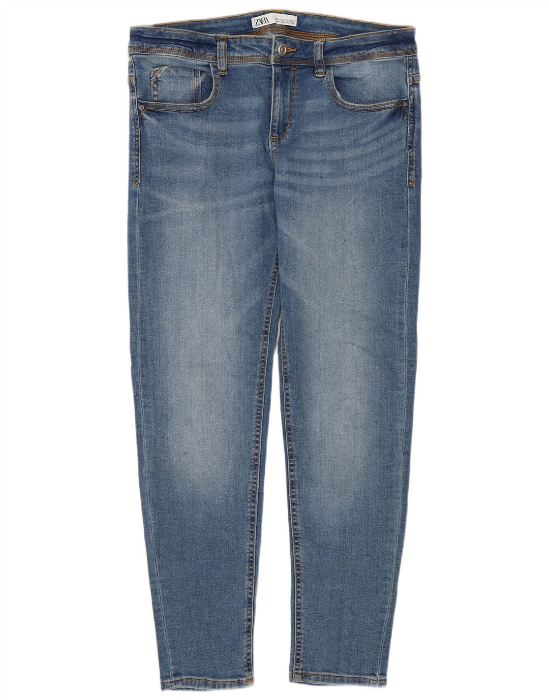 Damskie jeansy Zara Slim EU 40 Medium W30 L26 Niebieskie bawełniane