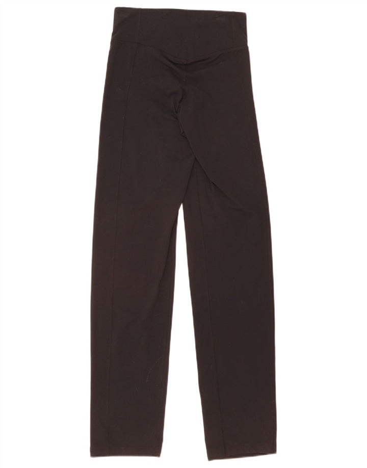Damskie legginsy Nike Dri Fit UK 8, małe, czarne, nylonowe
