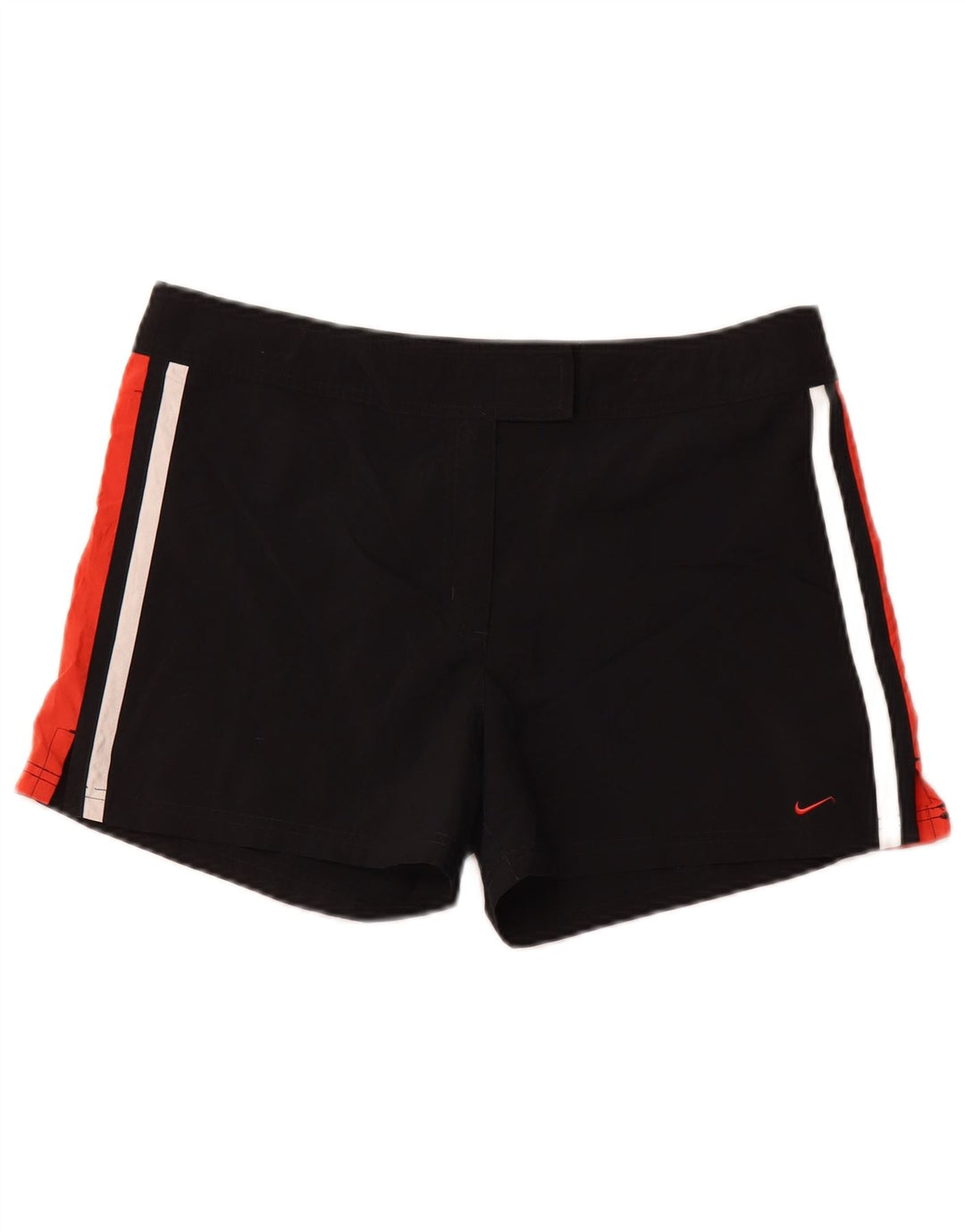Damskie szorty NIKE US 12/14, duże, W34, czarny poliester z blokami kolorów