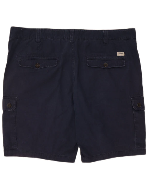 Męskie spodenki cargo Timberland W42 2XL Granatowa bawełna