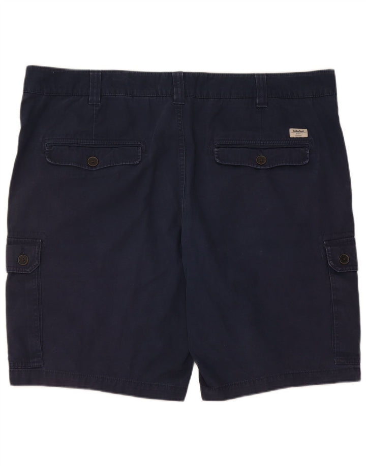 Męskie spodenki cargo Timberland W42 2XL Granatowa bawełna