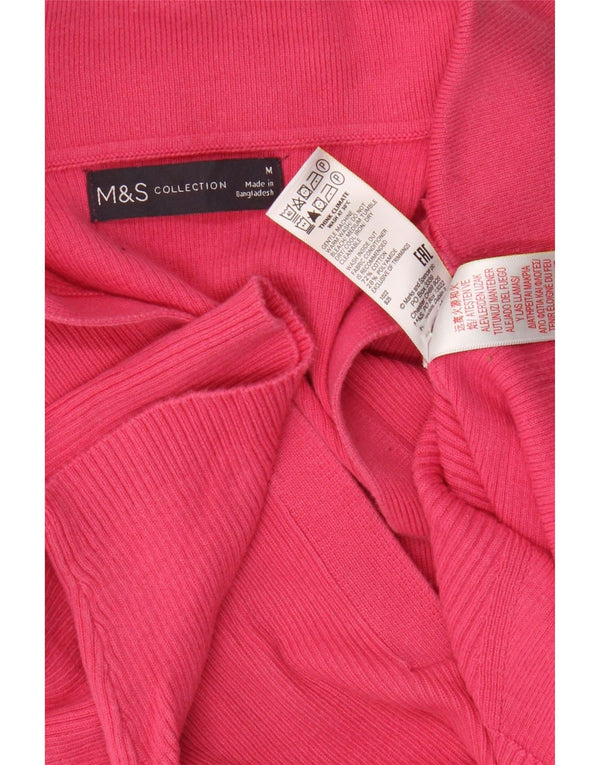 Damski sweter polo Marks & Spencer UK 12, średni róż