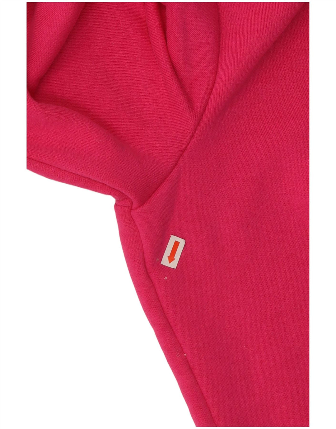 Damski sweter z kapturem i zamkiem błyskawicznym ADIDAS UK 16/18, duży, różowy, bawełniany