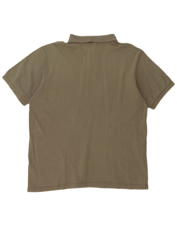 Męska koszulka polo Marlboro Classics XL, zielona bawełna