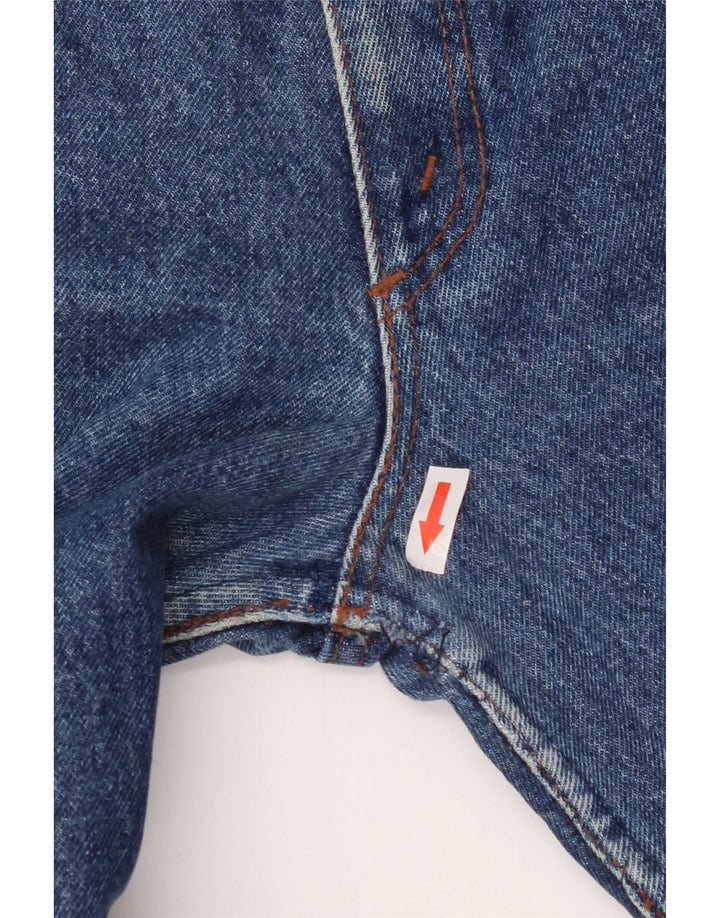 Damskie jeansy Carrera Cropped W30 L25 Niebieskie bawełniane