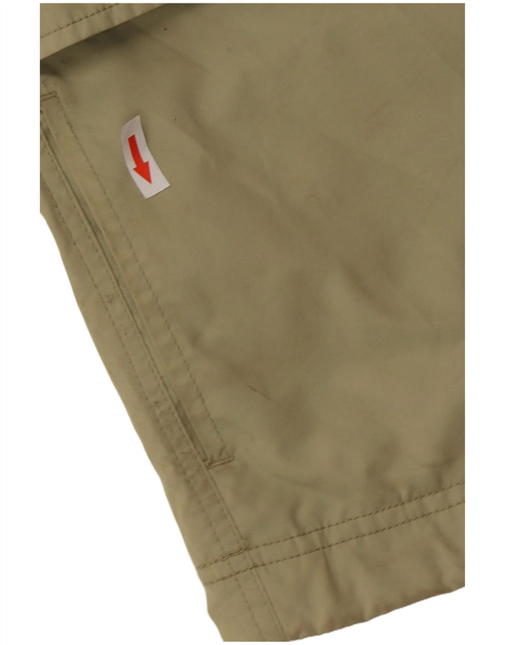 Męska kurtka Anorak z kapturem CAT UK 40, duża, bawełniana khaki