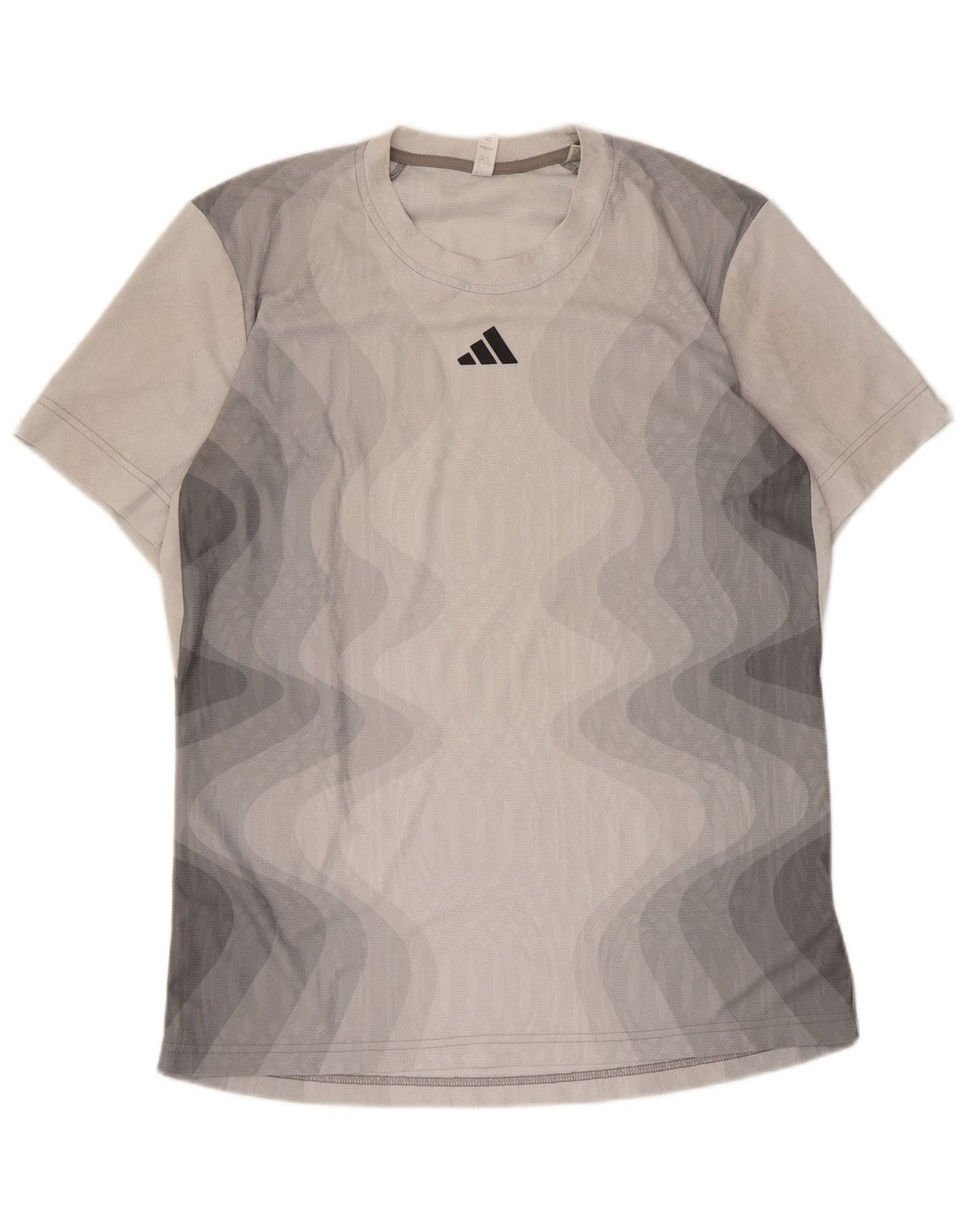Adidas Męski T-shirt Top Duży Szary Tie Dye Poliester