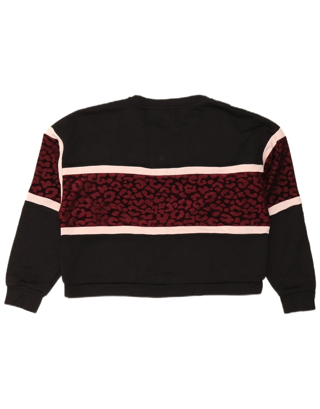 Damska bluza oversize Guess UK 14, średni czarny nadruk zwierzęcy