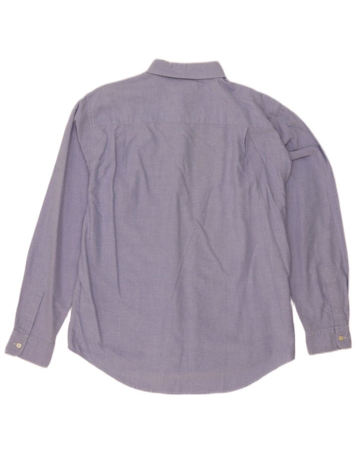 Koszula męska Ralph Lauren, średnioniebieska, bawełniana, klasyczna