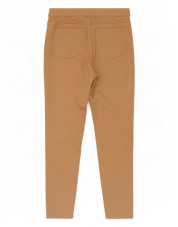 Marks & Spencer Womens Jegging Jeans UK 14 Large W34 L30 Beige Cotton