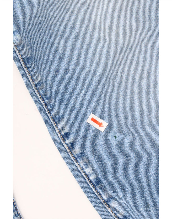 LEVI'S Womens 501 Straight Jeans W33 L27 Blue Cotton