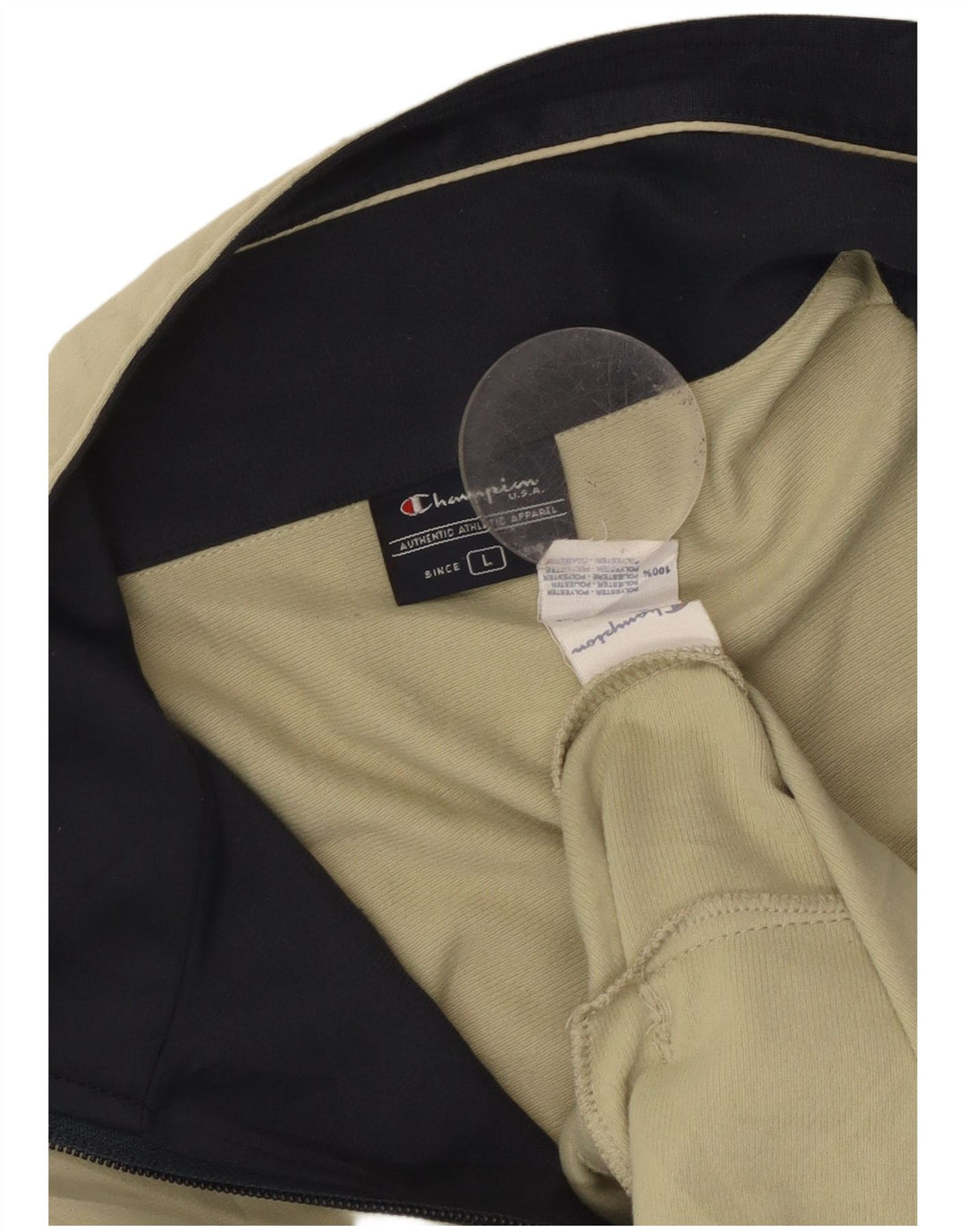 Męska kurtka dresowa Champion, duża, zielona, poliestrowa