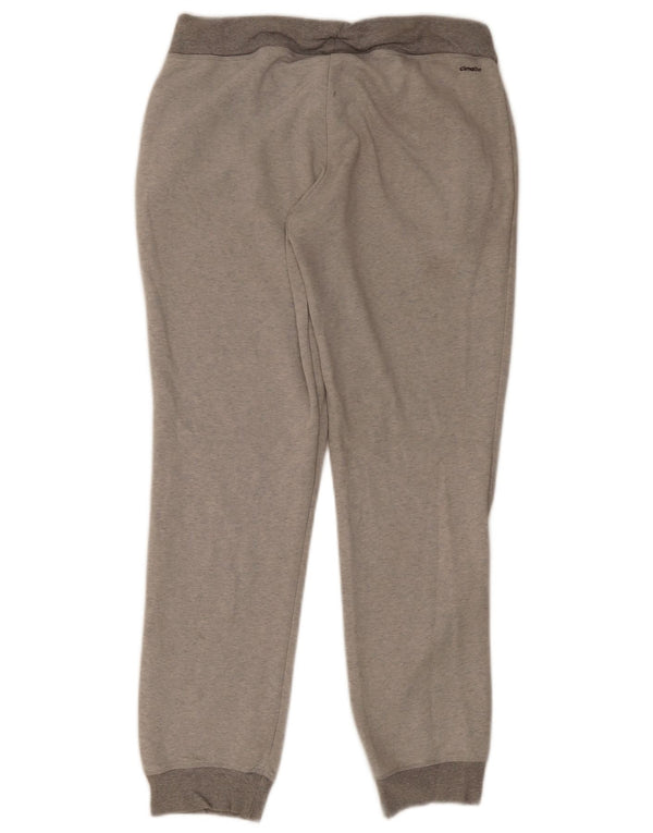 Damskie spodnie dresowe Adidas Joggers UK 12/14 Średnioszare bawełniane
