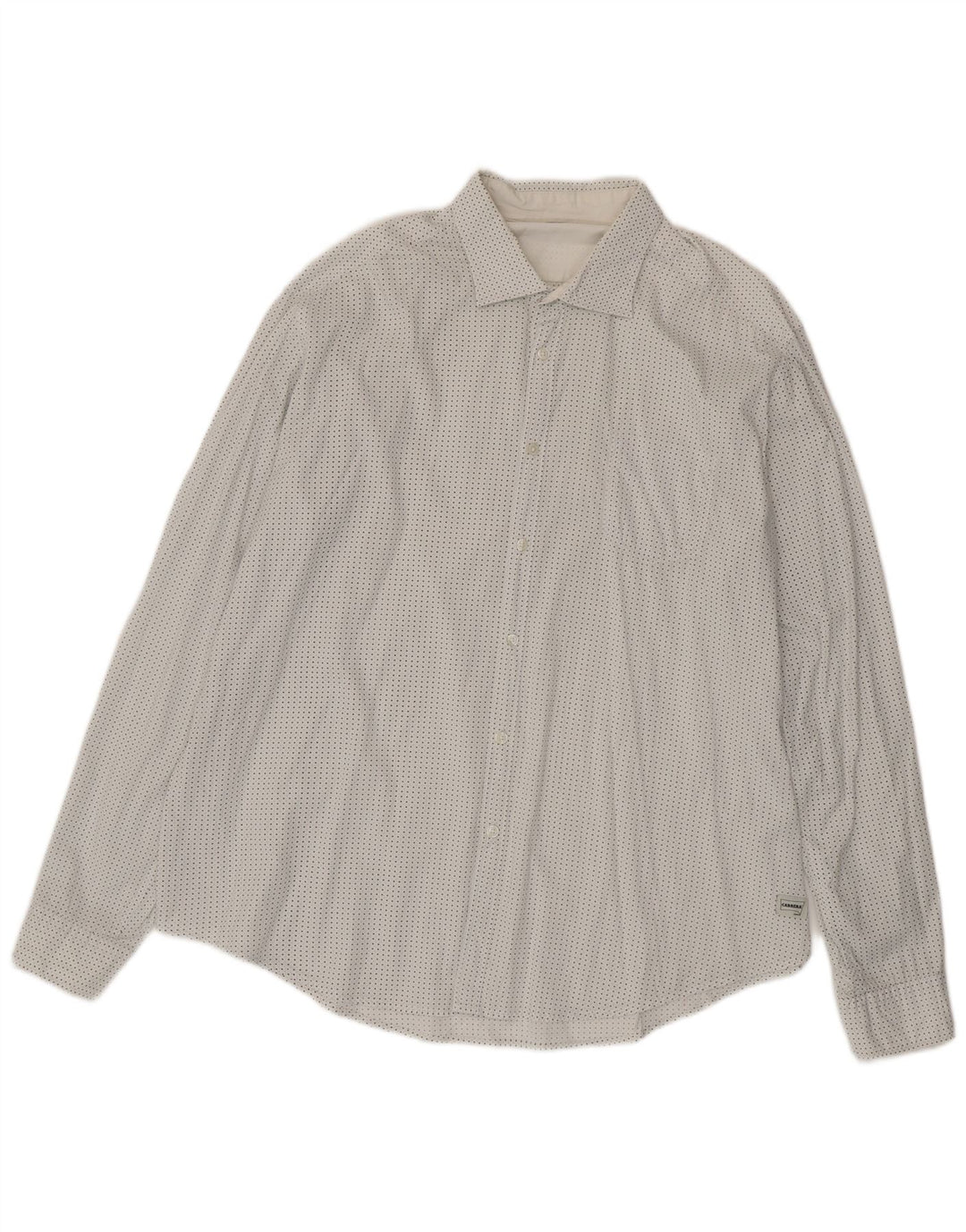 Koszula męska CARRERA 2XL Biała w cętki