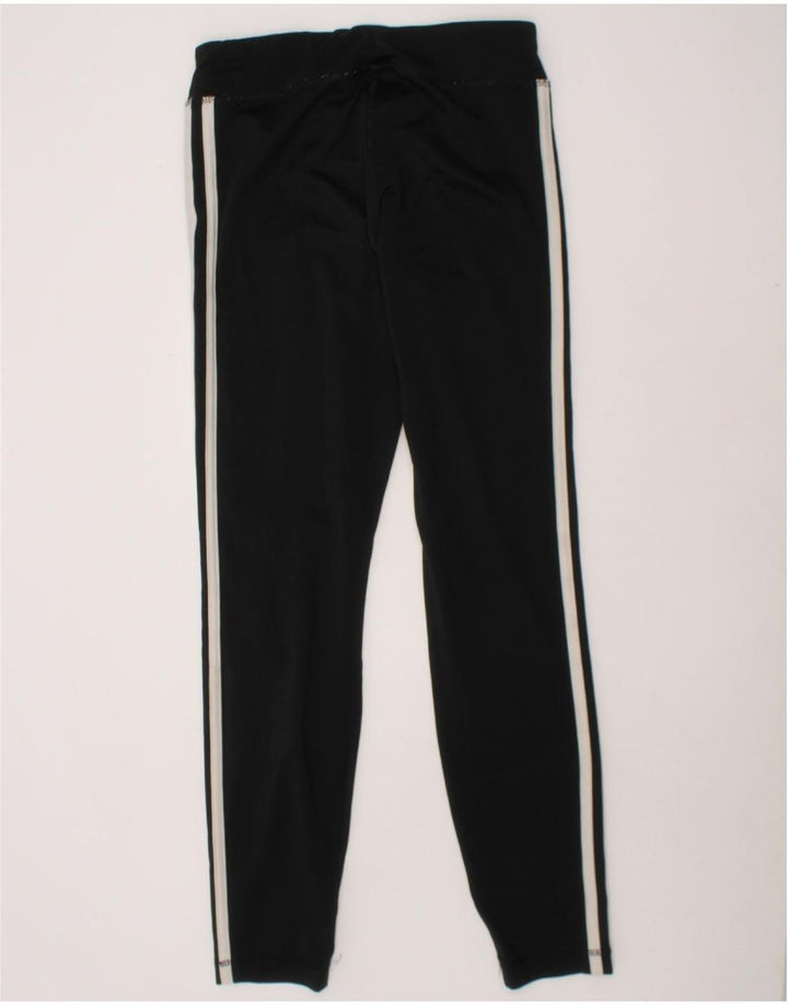 ADIDAS Girls Leggings 11-12 Years  Black Polyester Vintage Adidas and Second-Hand Adidas from Messina Hembry 