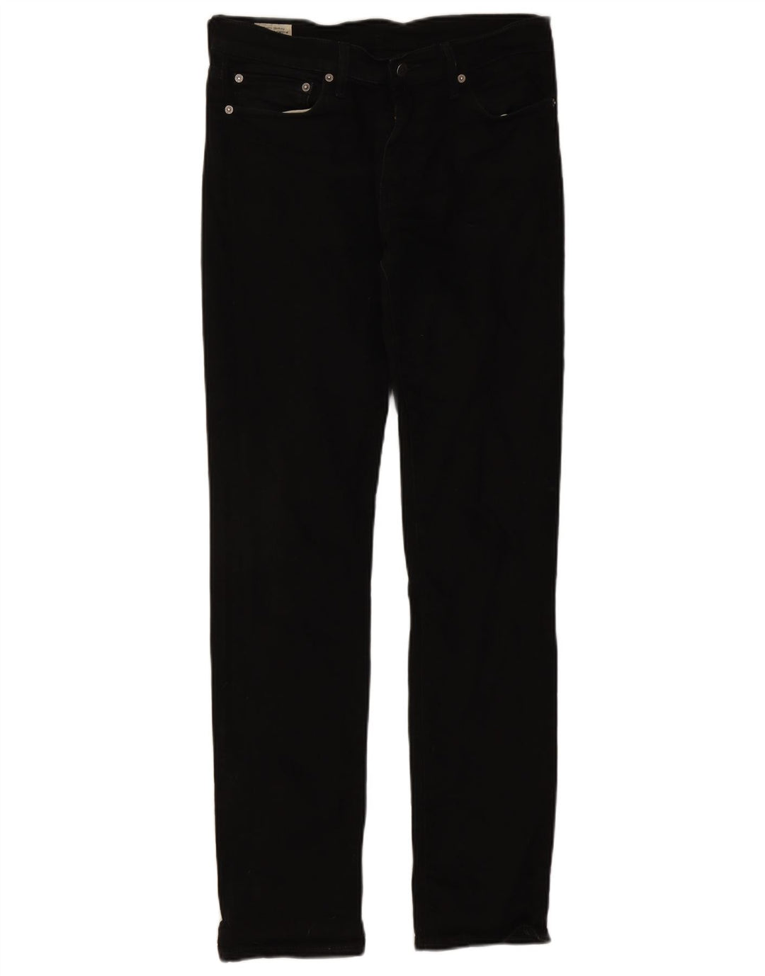 Męskie jeansy slim fit Levi's W32 L34 Czarna bawełna