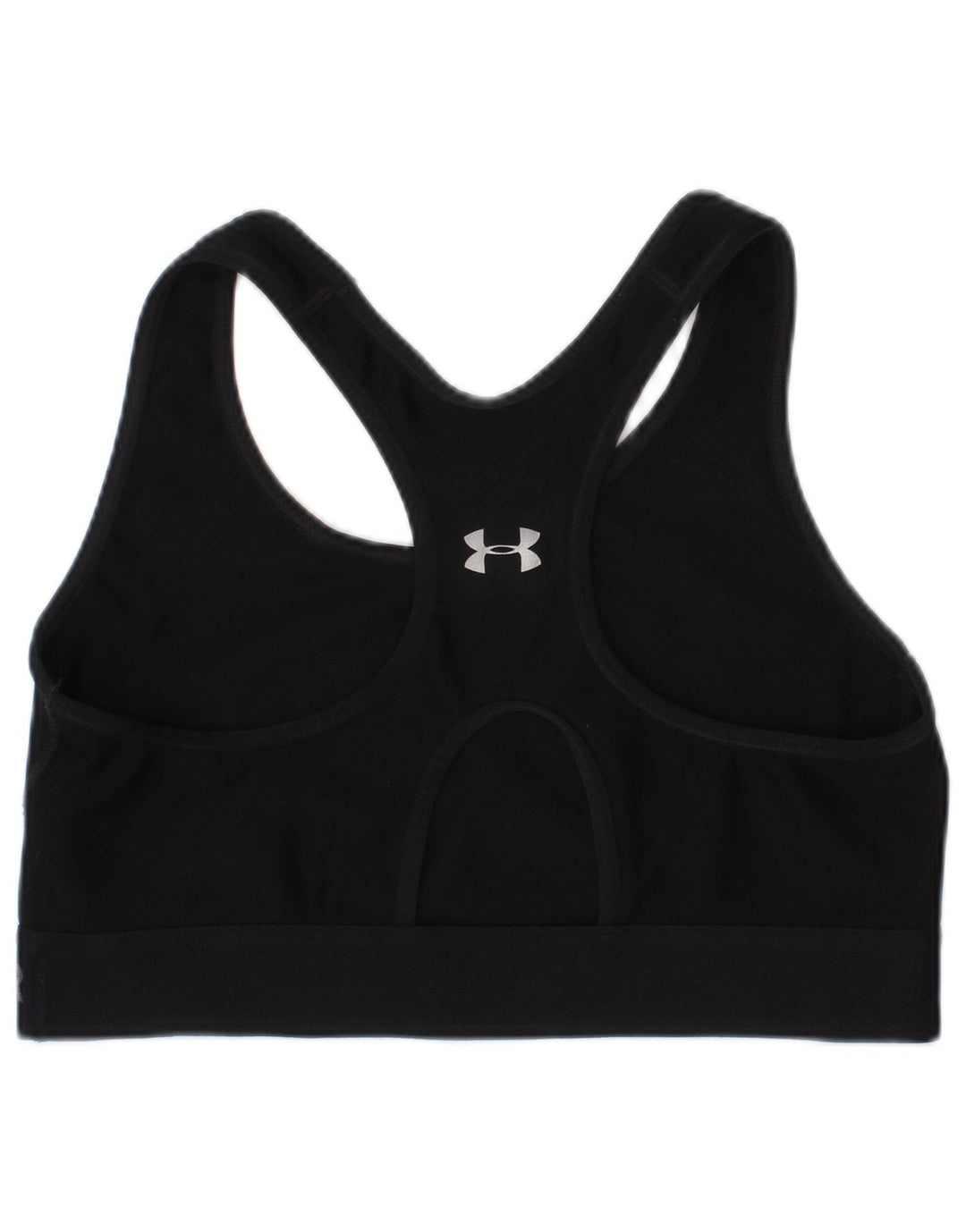 Damski top sportowy z grafiką Under Armour, mały, czarny, poliestrowy sportowy