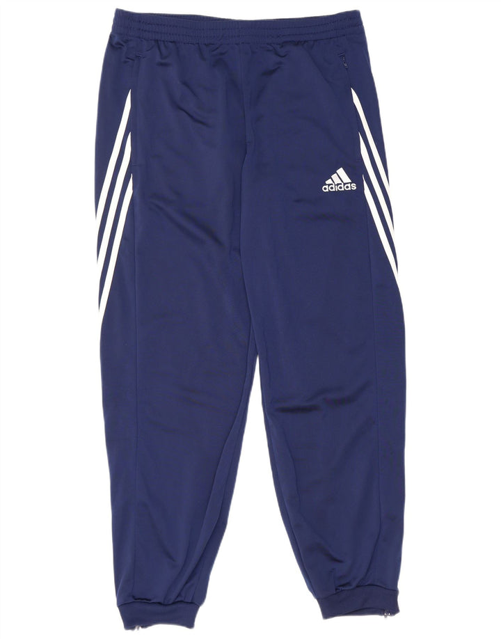 Adidas Męskie Spodnie Dresowe Joggery Duże Granatowe Poliester
