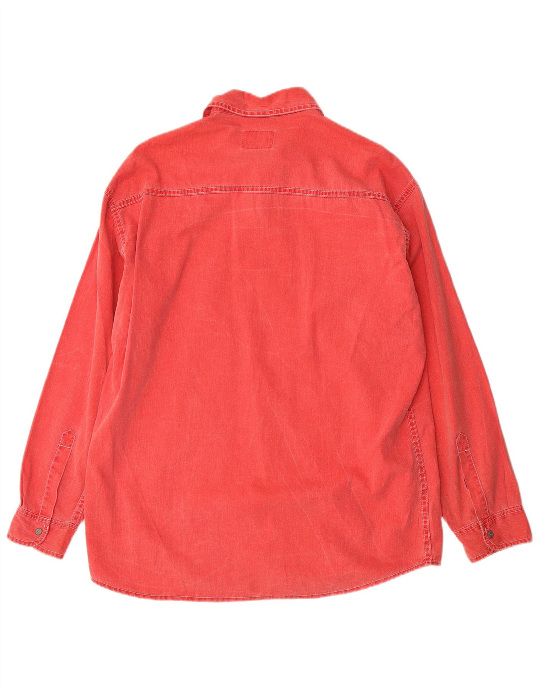 Męska koszula dżinsowa Mustang w kolorze średnio czerwonym