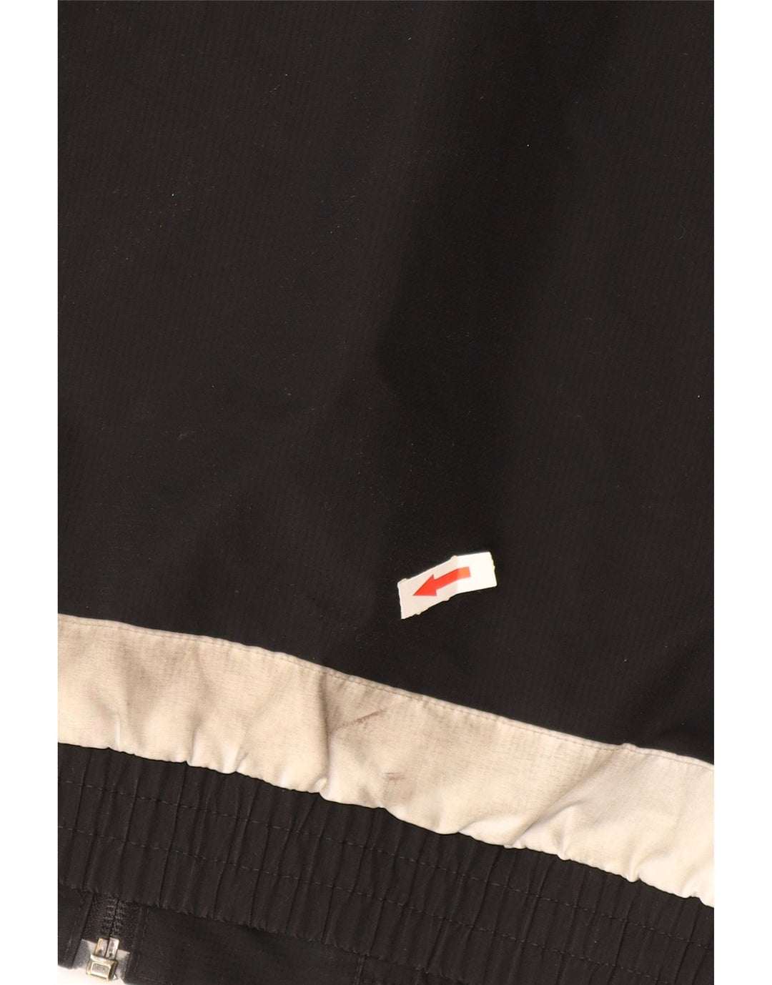 Męska kurtka przeciwdeszczowa ADIDAS z kapturem UK 38, poliester w kolorze średniej czerni