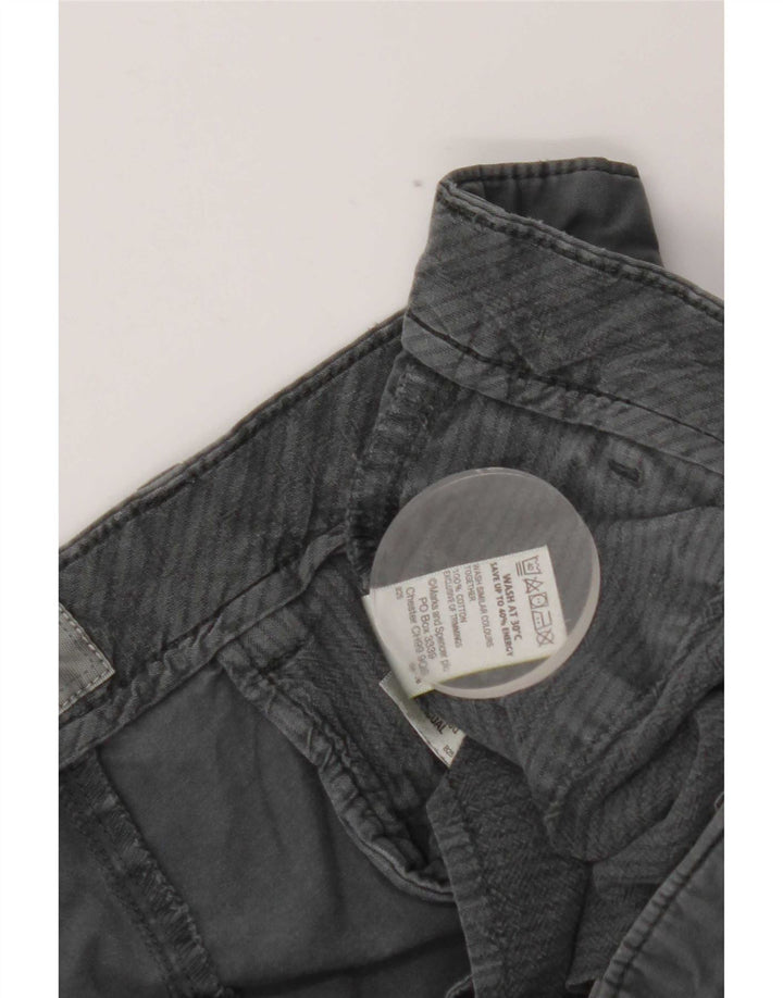 Damskie spodenki Chino Marks & Spencer W36, duże, szare, bawełniane
