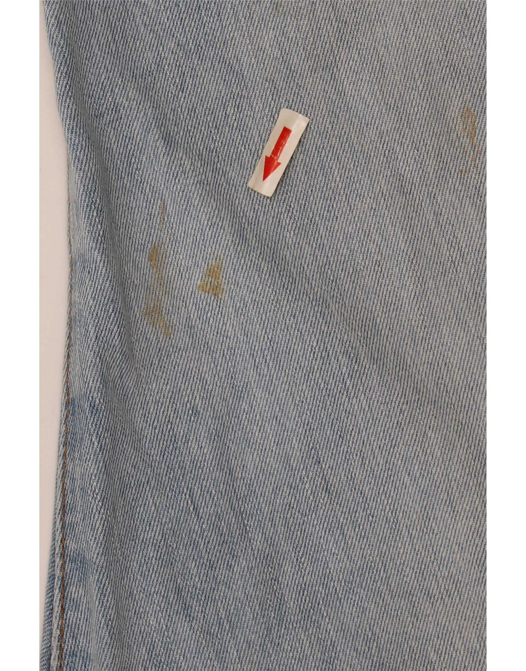 Męskie jeansy Levi's 501 Straight W33 L32 Niebieskie bawełniane