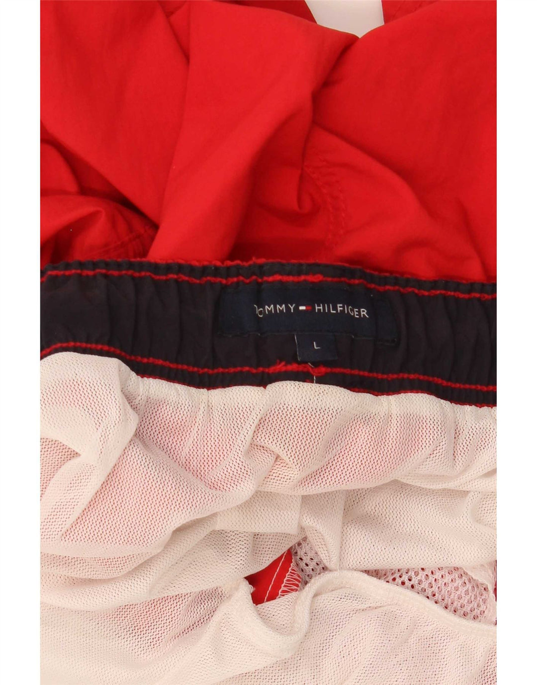 Męskie spodenki kąpielowe Tommy Hilfiger, duże, czerwone