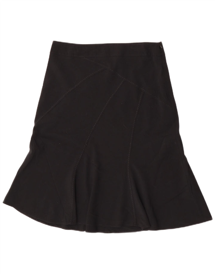 Marks & Spencer Damska spódnica typu Trumpet UK 14 Large W32 Czarny poliester