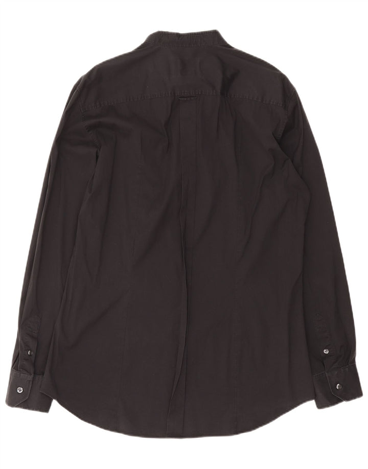 Koszula męska Dolce & Gabbana w rozmiarze 43, duża, czarna, bawełniana