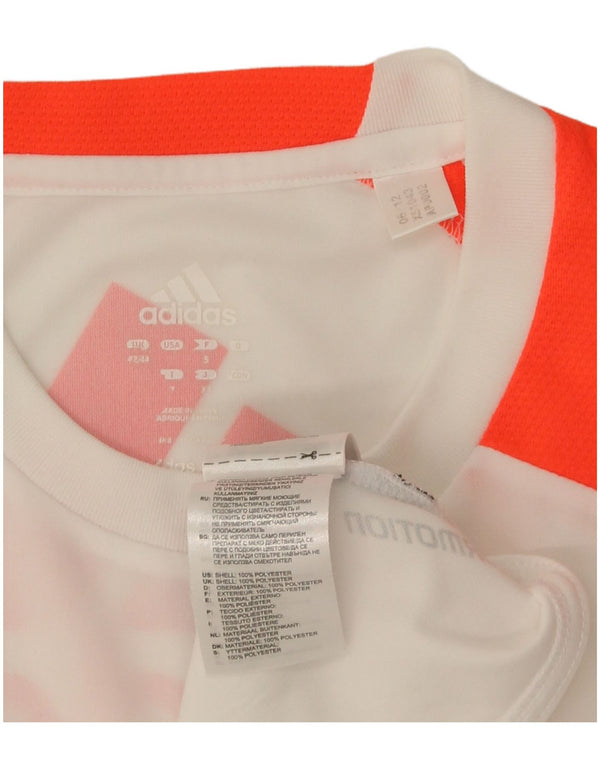 Męska koszulka piłkarska Adidas FC Bayern Munchen UK 42/44, duża, biała