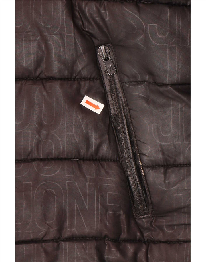 Męska ocieplana kurtka Jack & Jones UK 40, duża brązowa