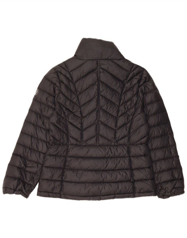 Damska wyściełana kurtka Michael Kors UK 10 Small Black Nylon