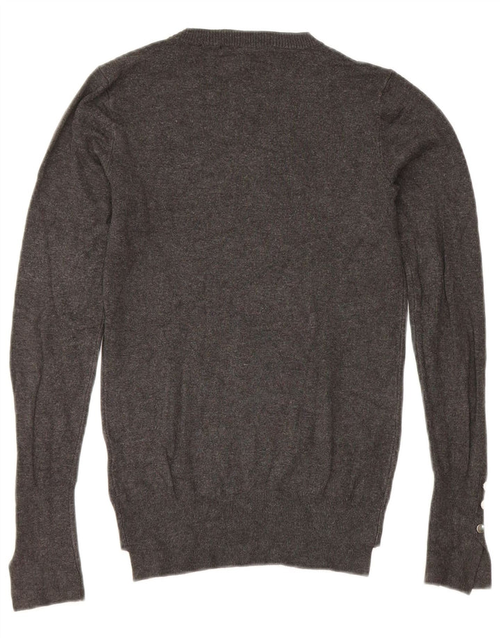 Sweter damski Zara z okrągłym dekoltem UK 8 Small Grey