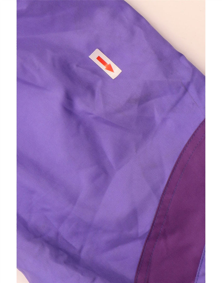 Męska kurtka narciarska Sergio Tacchini UK 42 XL Fioletowy poliester z blokami kolorów