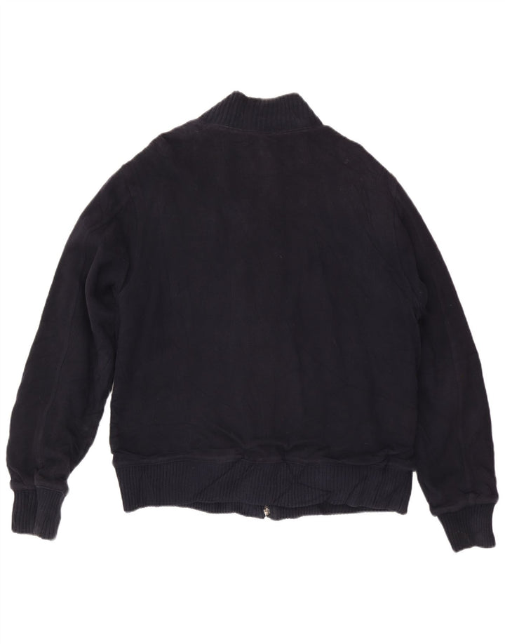 Marks & Spencer Męska niebieska kurtka dresowa Harbour, duża, granatowa