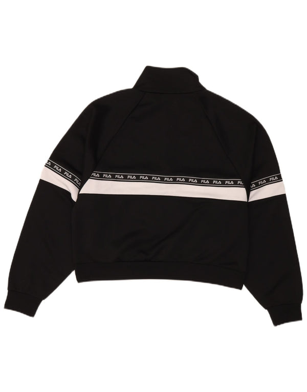 Damska bluza z grafiką Fila Jumper UK 14 Medium Black Colorblock Sports
