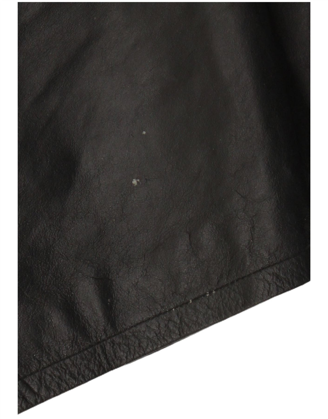 Męska kurtka skórzana VINTAGE IT 54 2XL Czarna skóra