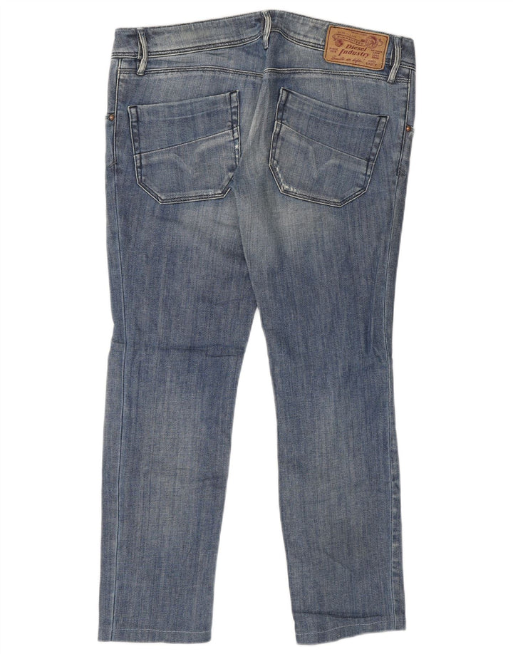 DIESEL Damskie Nevy Slim Jeansy W30 L27 Niebieskie bawełniane