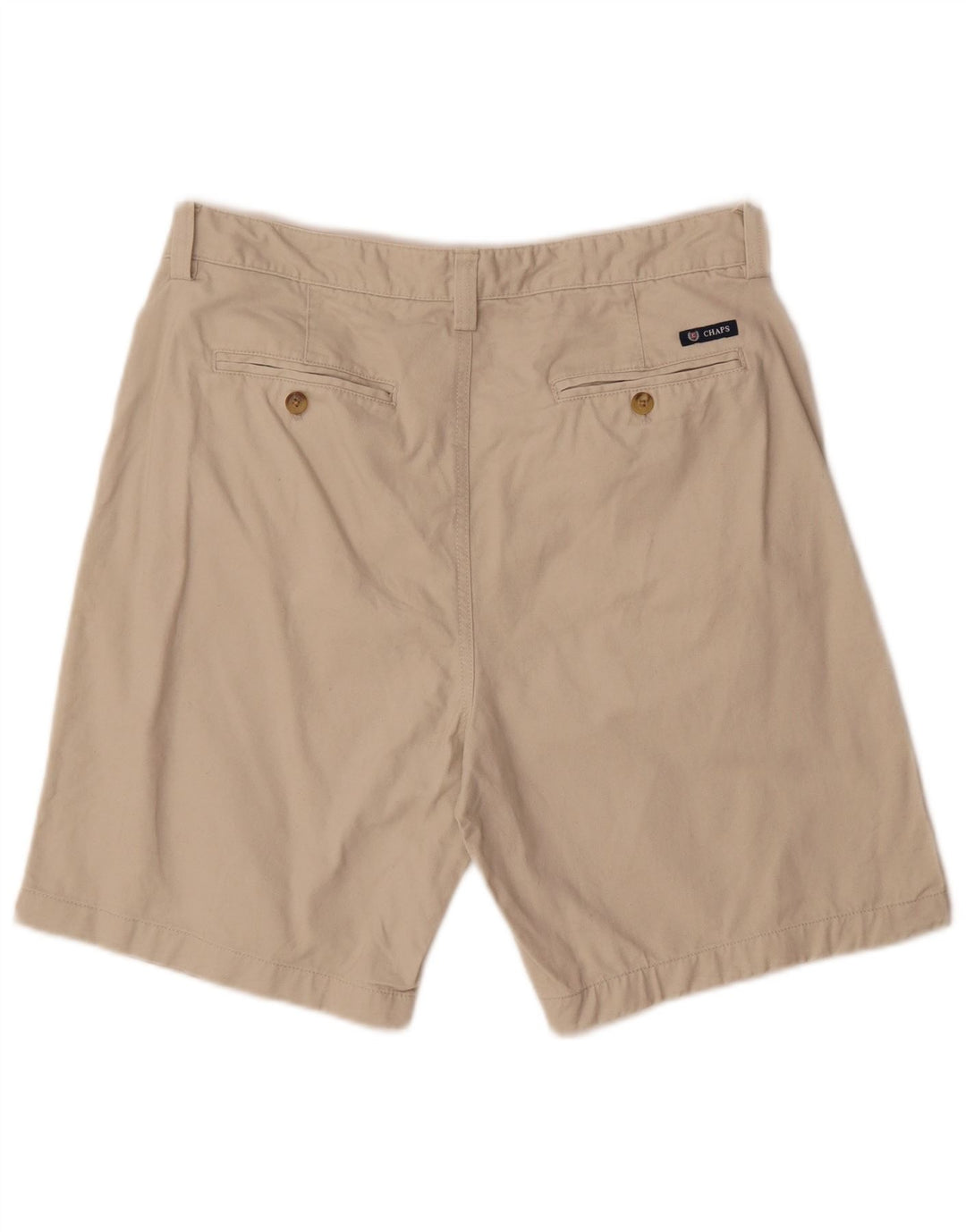 Męskie spodenki Chino Chaps W34, duże, beżowe, bawełniane