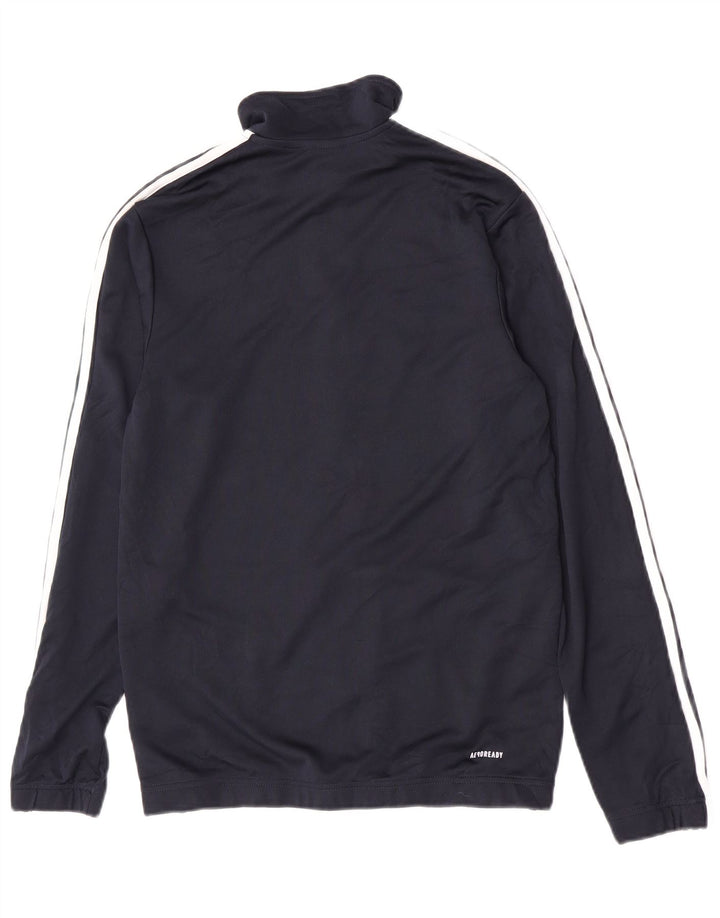 Adidas Męska bluza dresowa, średnia granatowa, poliester
