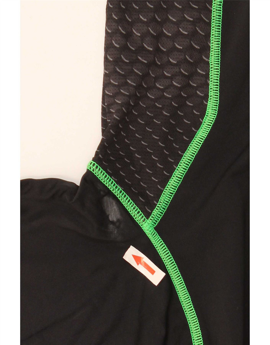 Under Armour Męski T-shirt Top Mały Czarny Geometryczny Poliester