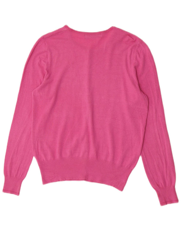 Sweter damski Marks & Spencer UK 14, średnioróżowy, wiskoza