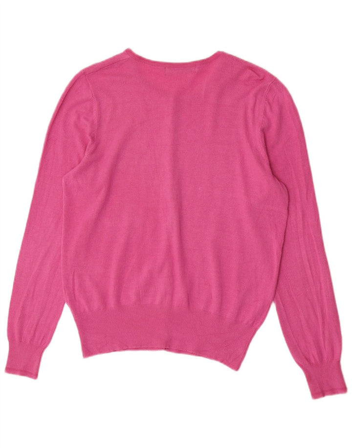 Sweter damski Marks & Spencer UK 14, średnioróżowy, wiskoza