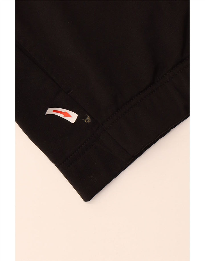 Chłopięca kurtka dresowa Puma 15-16 lat, czarny poliester z blokami kolorów