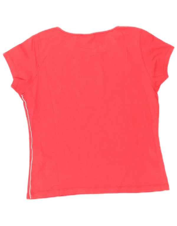 Damska koszulka Champion Crop Graphic Top UK 14, duży, różowy