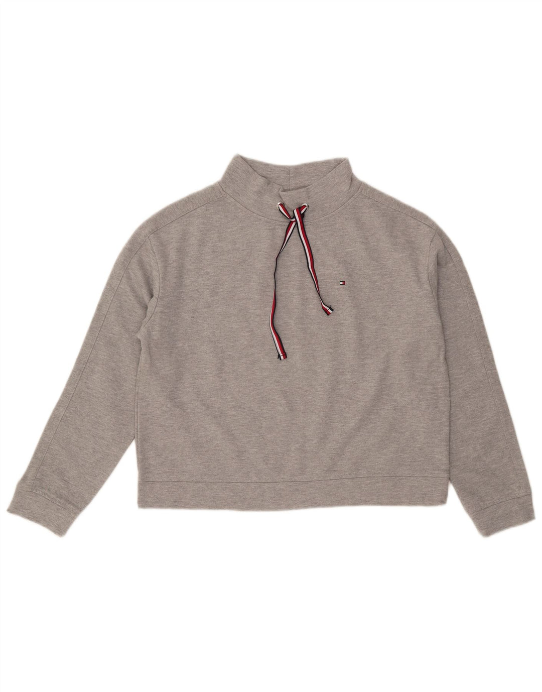Damska bluza oversize Tommy Hilfiger Crop UK 10 Small Grey